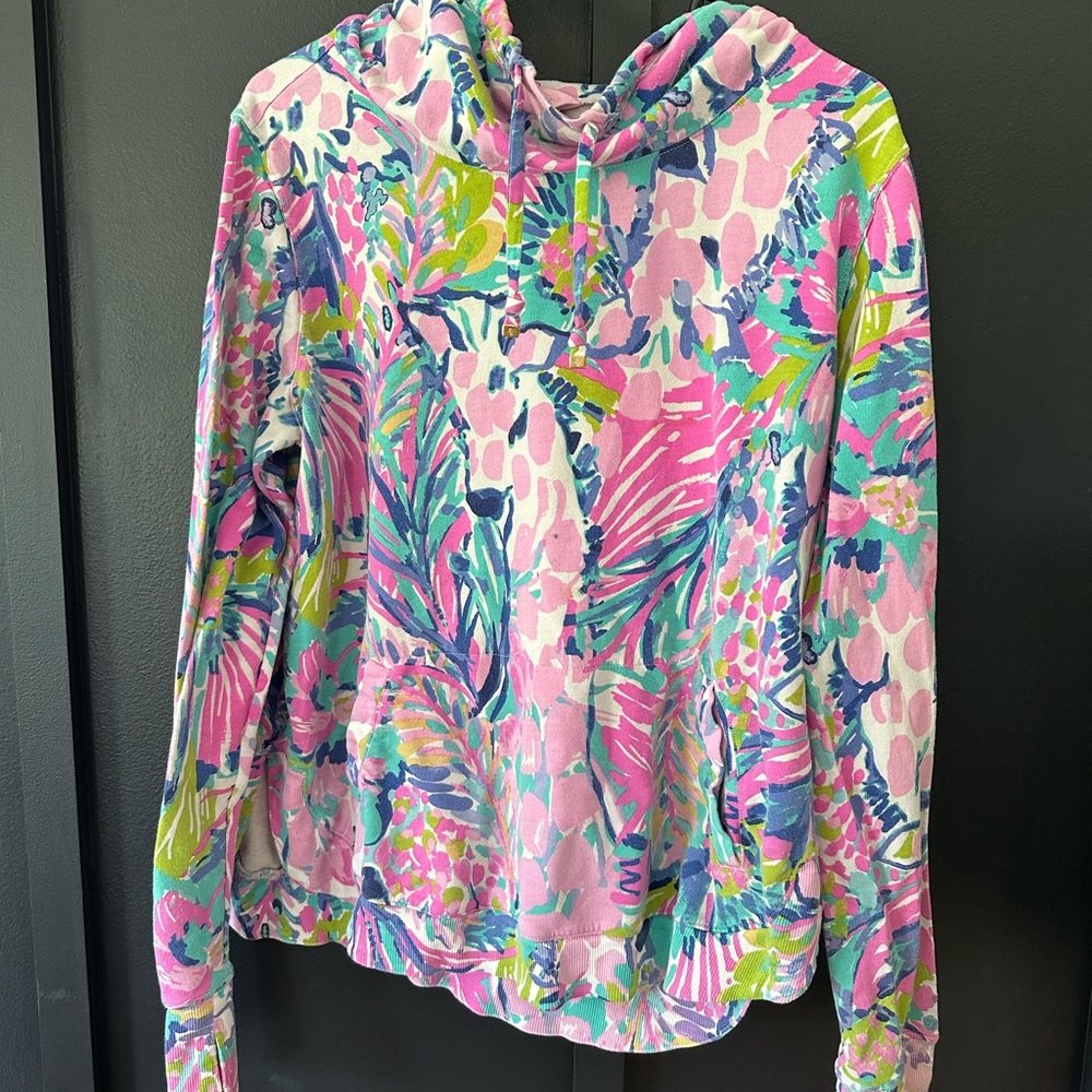 Colorful Patterned Hoodie